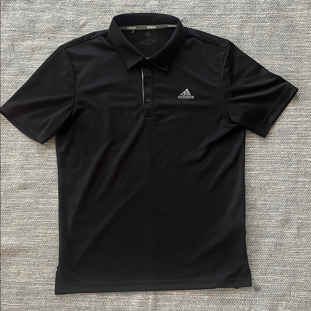 Adidas Men’s Black Performance Polo Shirt Small